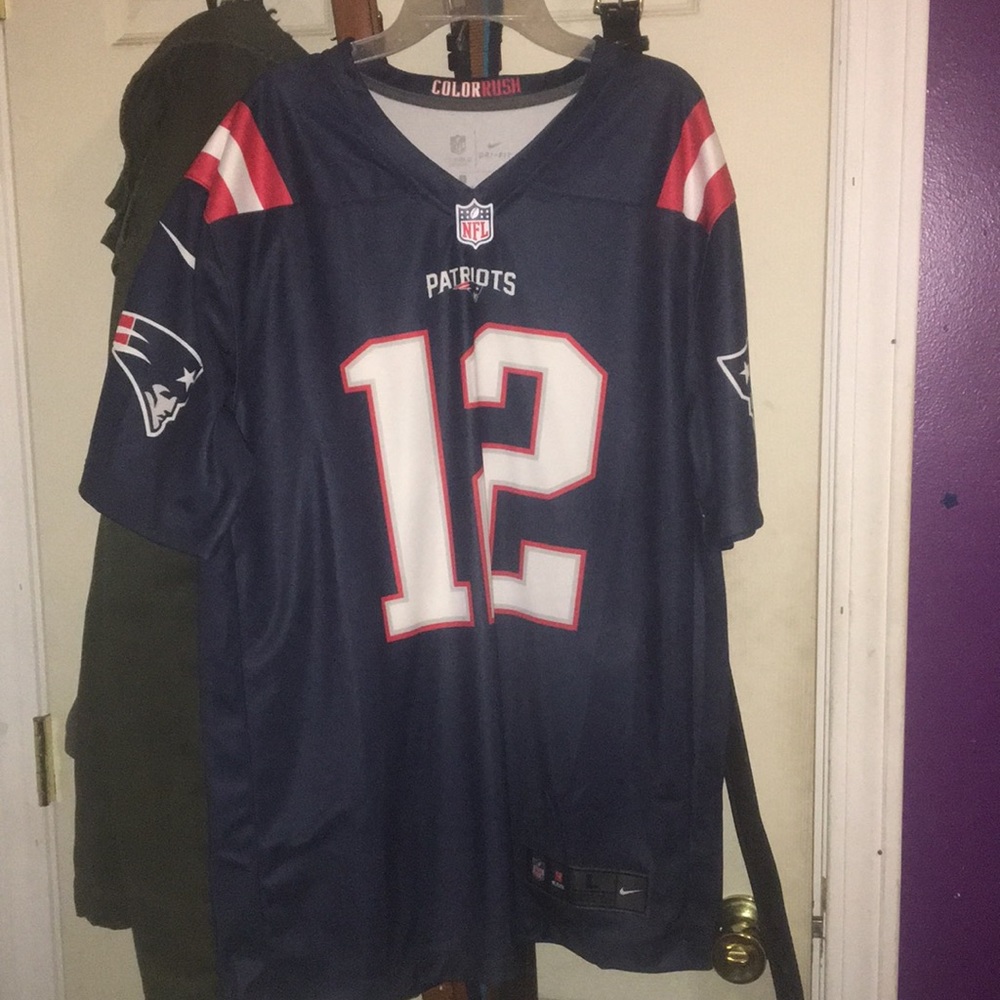 Patriots Tom Brady color rush jersey